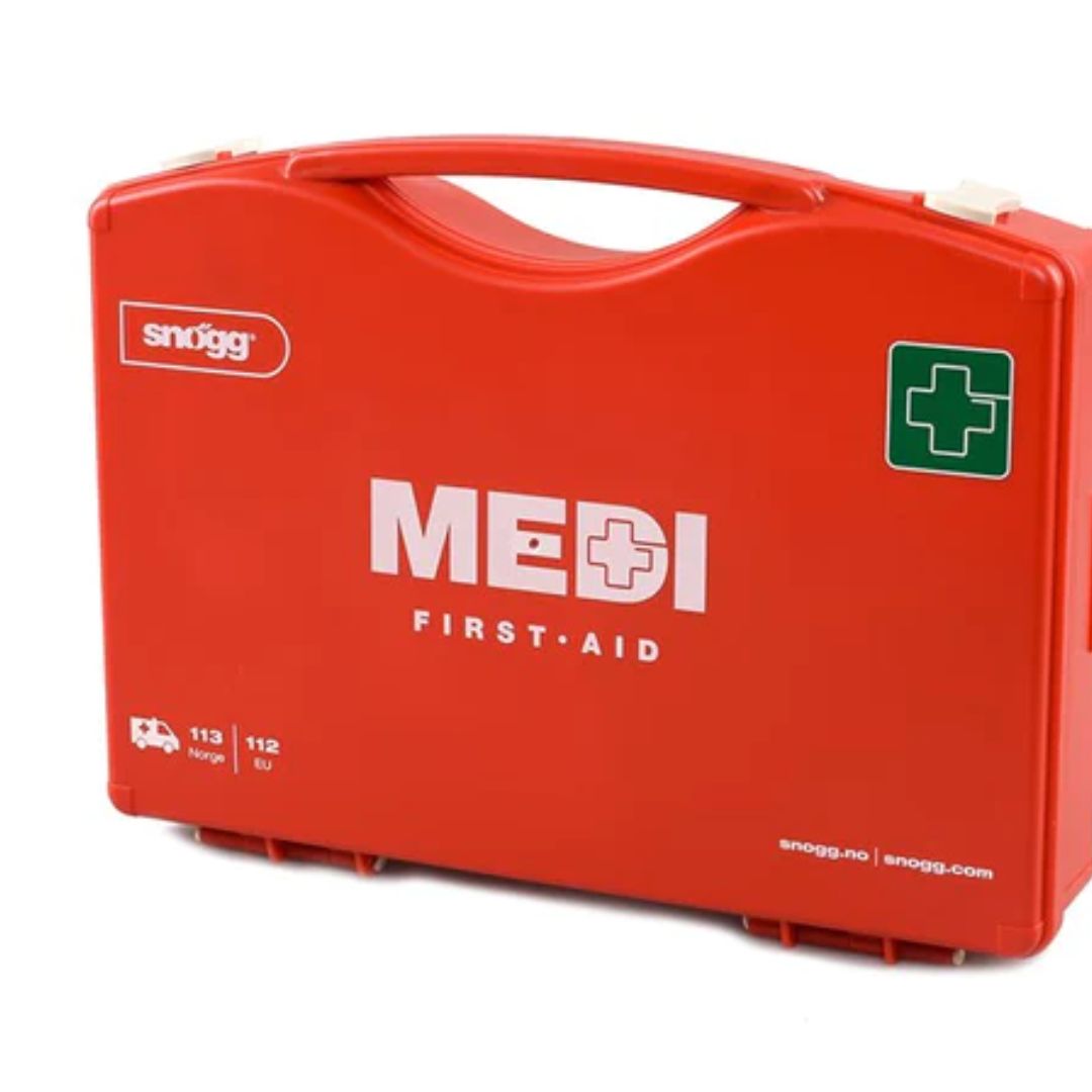 Snøggkofferten Medi, Førstehjelpskoffert inntil 10 pers.