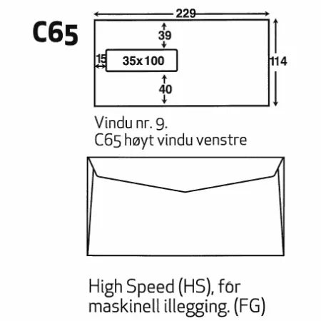 Konvolutt Sober C6/5 HS v.9 80g