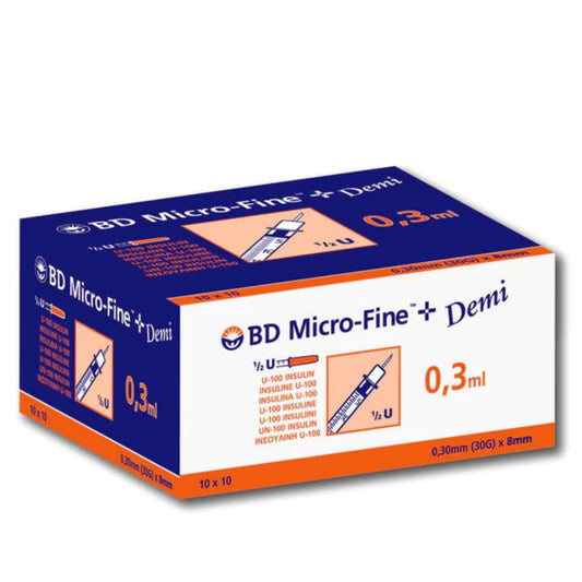 BD MICROFINE SPR 0,3ML 8MM