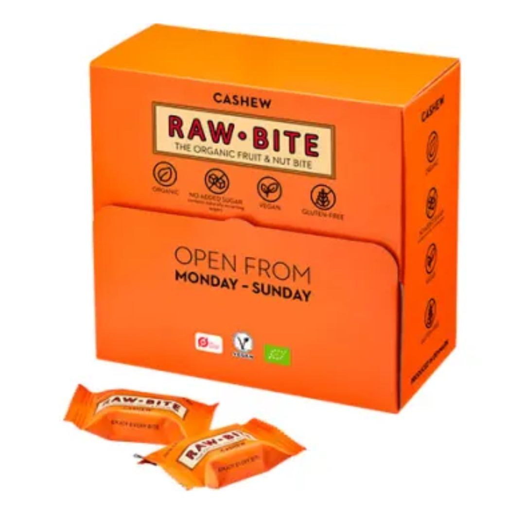 RAWBITE Officebox Cashew Bars 45X15 G