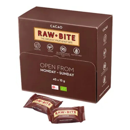 RAWBITE Officebox Cacao Bars 45x15G
