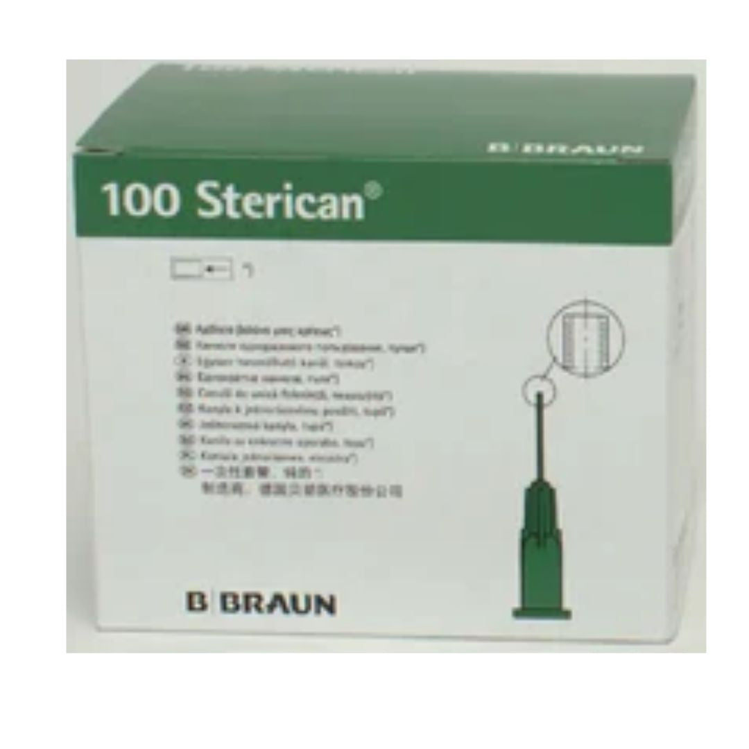 Sterican kanyler butt 21G 0,8x40 mm 100 stk