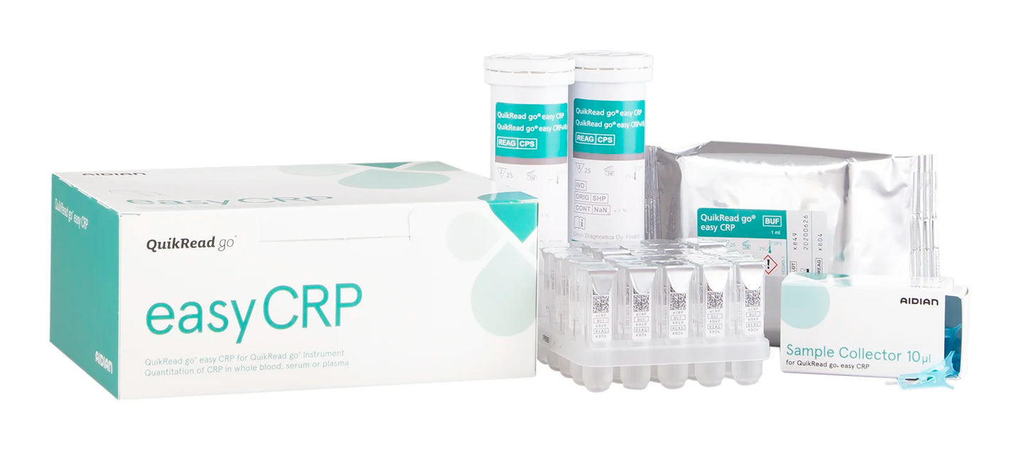 Test easy CRP QuikRead go kit 50 stk