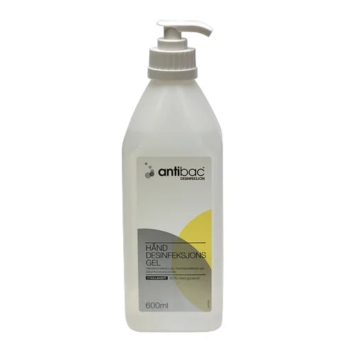 Desinfeks hånd Antibac 85% 600ml m/pumpe
