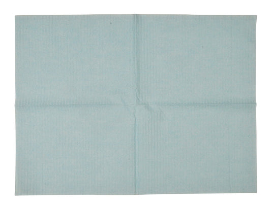 Blodprøveunderlag 2-lags 40x37cm lyseblå