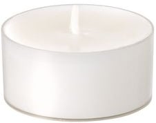 Telys DUNI 6T plastkopp hvit (50)