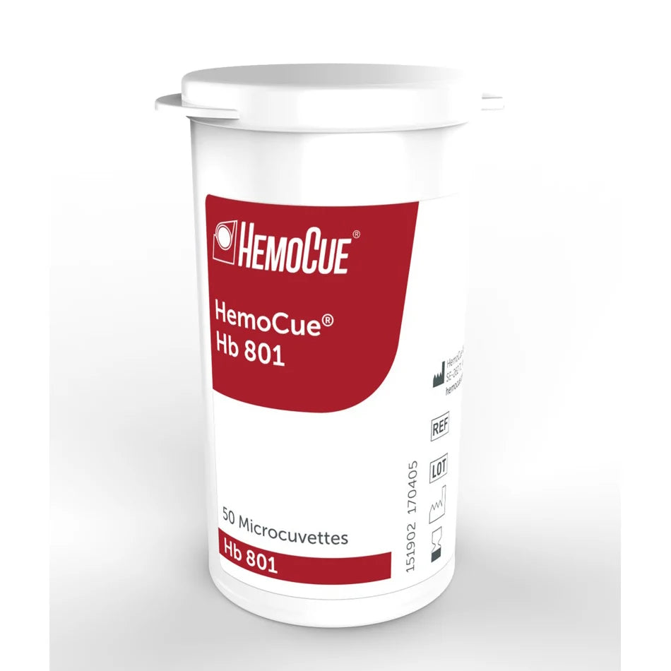 Test HemoCue Hb 801 Mikrokyvetter