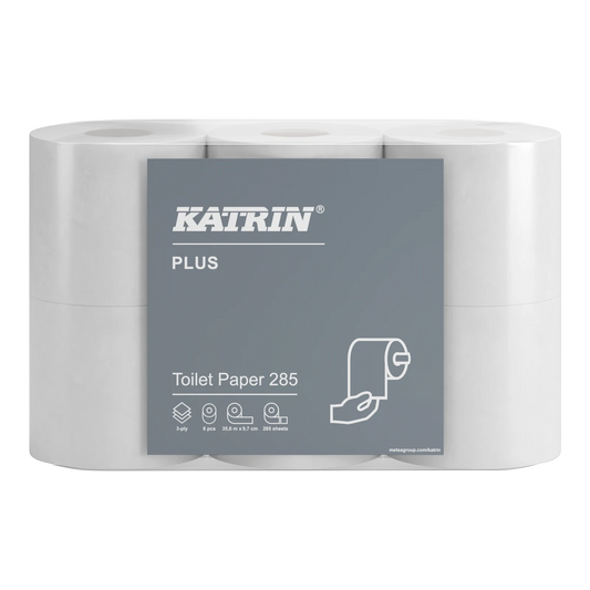 Toalettpapir KATRIN Plus 285 35,6m (6 pack)