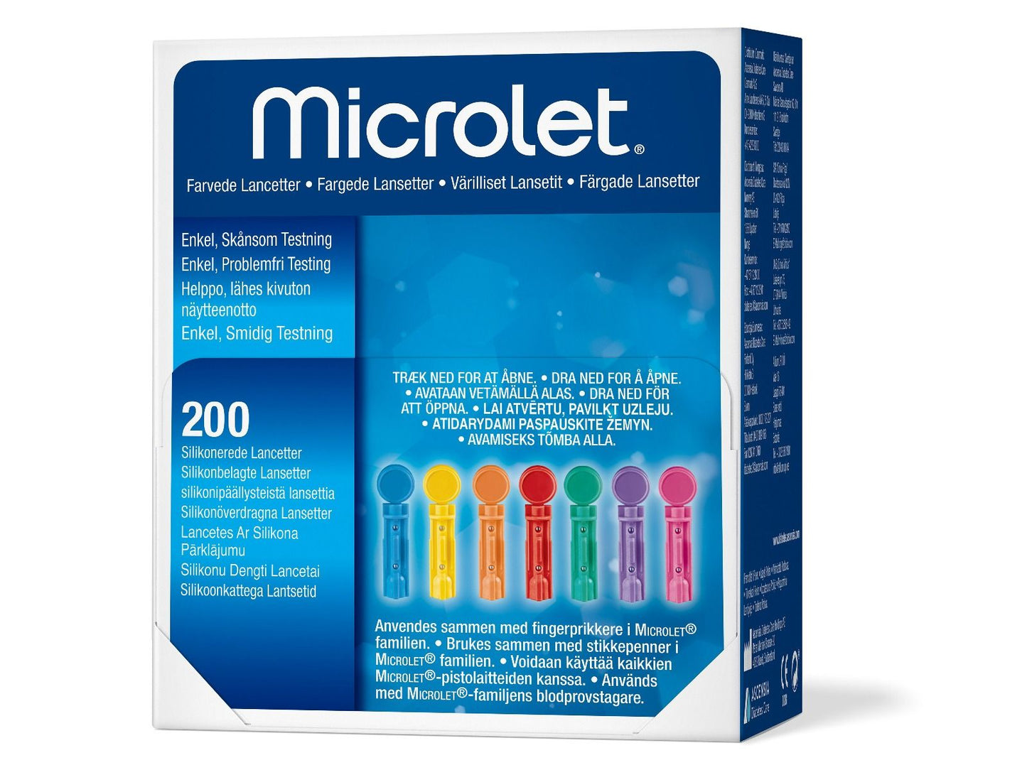 MICROLET farget lansett