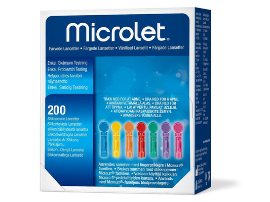 MICROLET farget lansett