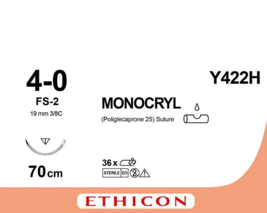 Sutur Monocryl 4-0 FS-2 70cm Ufarget