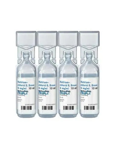 Natriumklorid 9 mg/ml, 10 ml x 20 st i pakning