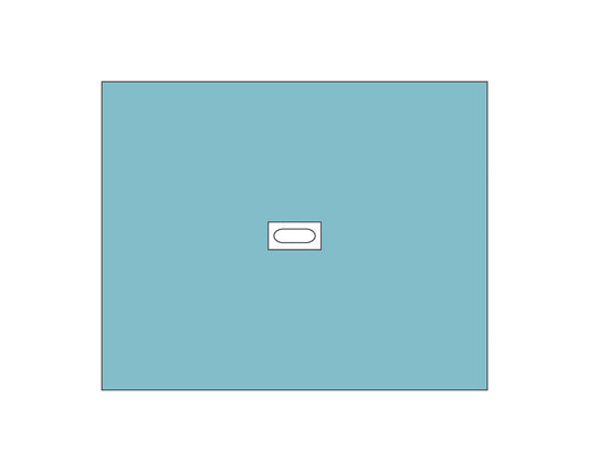 Oppdekking Hullduk m/lim 50x60cm