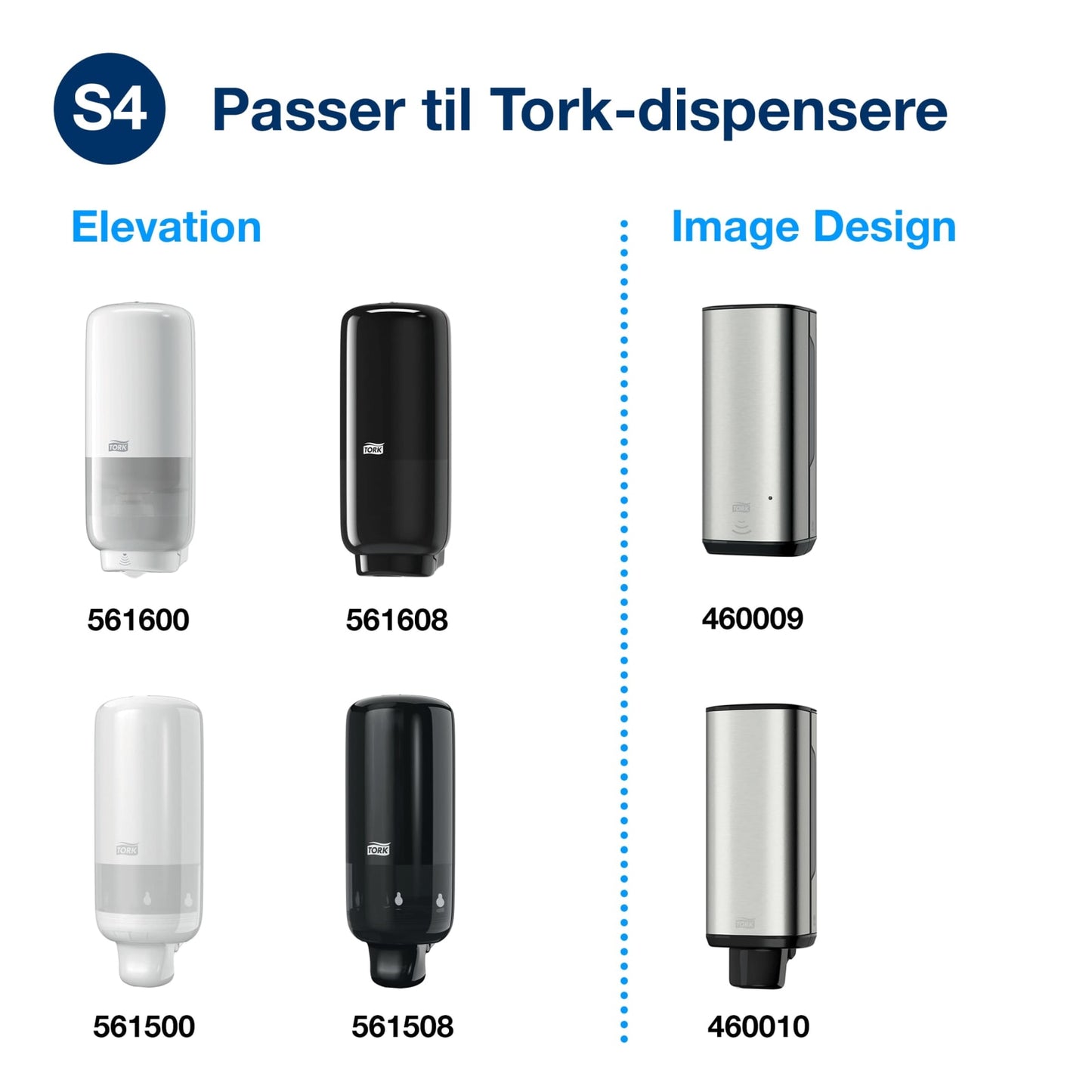 Skumsåpe Tork S4 Mild 1l