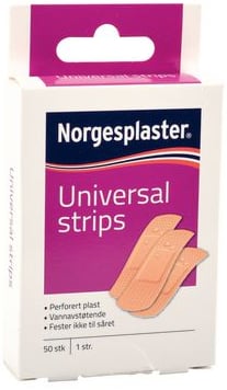 Plaster NORGESPLASTER Uni. Økonomi 50stk