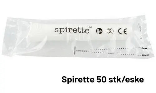 Spirette engangsmunnstykke Spirare