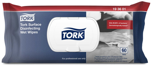 Desinfeksjon overflate Tork Wet Wipes